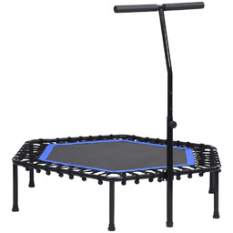 vidaXL, Trampolina fitness z uchwytem, 122 cm