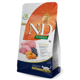 Farmina N&D PUMPKIN CAT LAMB&BLUEBERRY NEUTERED - sucha
