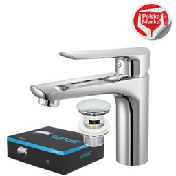 SOTBE MALSELVA bateria umywalkowa z korkiem