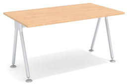 Biurko biurowe GEOS GE-3 Wuteh (140x80x73,5cm)