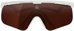 ALBA OPTICS Okulary rowerowe DELTA vzum wht pou