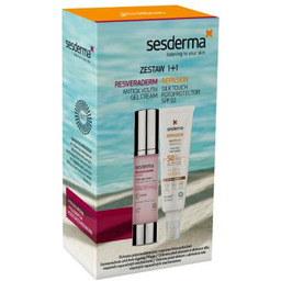 SESDERMA Zestaw Resveraderm żel-krem, 50ml + krem koloryzujący