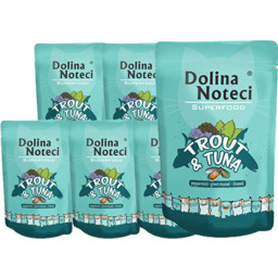 DOLINA NOTECI Superfood smak pstrąg i tuńczyk mokra