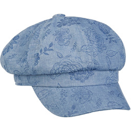 Czapka Kaszkiet Mixed Flowers by Lipodo, denim, M