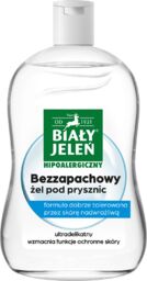 Biały Jeleń, żel pod prysznic, bezzapachowy, 500 ml