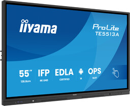 Monitor interaktywny iiyama 55" TE5513A-B1AG 4K UHD Google