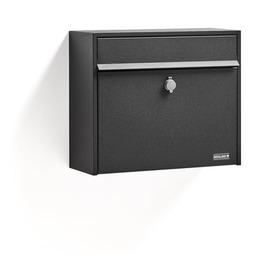 Skrzynka poczkowa GAZETTE, 320x380x140 mm, czarny