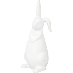 Figurka wielkanocna ceramiczna zajączek 39x14,5x13,5 100213