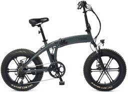 I-Bike, Rower Elektryczny, ORSO, 20'', Szary, Unisex