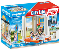 PLAYMOBIL, Starter Pack Lekarz pediatra, 70818