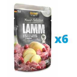 BELCANDO Finest Selection Jagnięcina ziemniaki i żurawina -