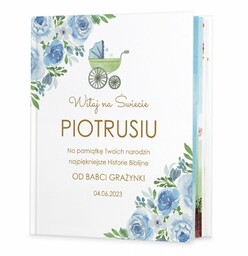 Historie opowieści biblijne z nadrukiem dla chłopca