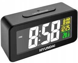 Radiobudzik Hyundai Ac322B Czarny