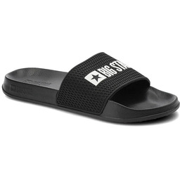 Big Star Czarne Klapki Męskie Wodoodporne Buty