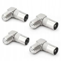 Adapter antenowy F 90  gniazdo wtyczka PAL
