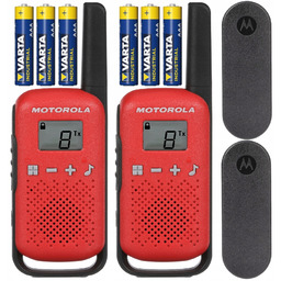 Motorola Radiotelefony T42 walkie talkie baterie