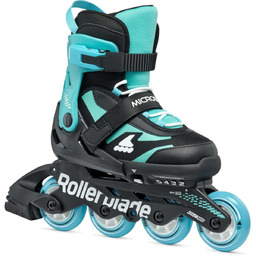 Rolki Rollerblade Microblade Black Light Blue 28-32