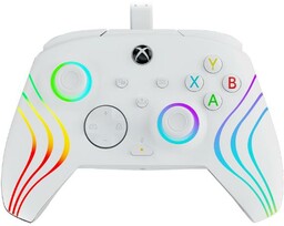 PDP Afterglow Wave White do PC Xbox Przewodowy