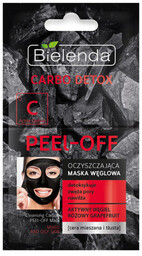 Bielenda Carbo Detox Maska Węglowa Peel-off, 6g
