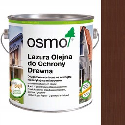 Osmo 703 Lazura Olejna Ochronna do drewna Mahoń