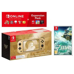 Nintendo Switch Lite Hyrule Edition + NS Online