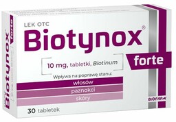 Biotynox Forte 10 mg, 30 tabletek (data ważności: