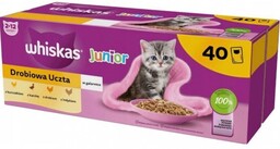 WHISKAS Mokra Karma dla kota Gal Junior Drób