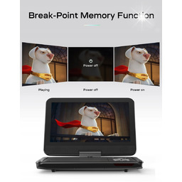 SAMOCHODOWY ODTWARZACZ DVD 7.8 TV Z FUNKCJE GRY