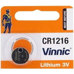 5x bateria litowa Vinnic CR1216 blister