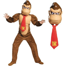 Disguise 98812K-15L Donkey Kong Deluxe Mario Brothers fantazyjny