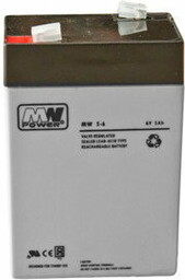 Akumulator MW 5-6 AGM 6V 5Ah MW Power