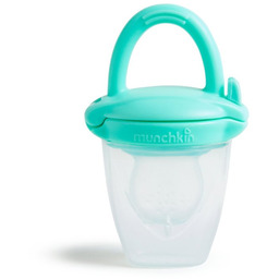 Munchkin Gryzak silikonowy do podawania pokarmu, zielony