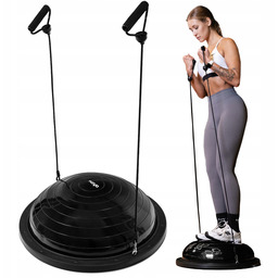 Platforma do Balansowania Fizyo Półpiłka Trener Równowagi Pompka
