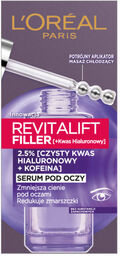 L Oreal Revitalift Filler, serum pod oczy, 2,5%