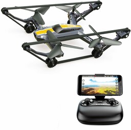 XERALL X-TANKCOPTER Hybrid Quadcopter-Tank Drone, HD Camera, Smartphone