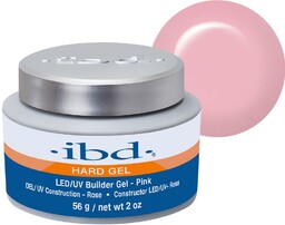 IBD_Hard Builder Gel LED/UV żel budujący Pink 56g
