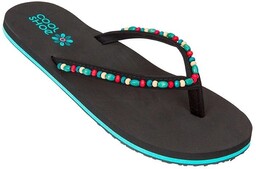 pantofle COOL - Panama Black (00001) rozmiar: 36