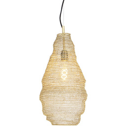 QAZQA Orientalna lampa wisząca złota - Nidum Rombo