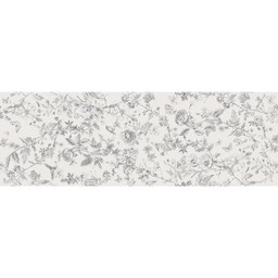 Płytka ścienna LUVIE white wallpaper village satin 39,8x119,8