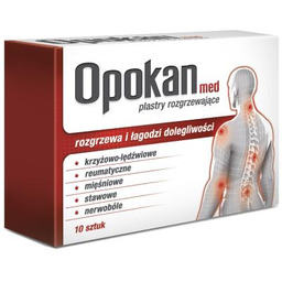 Opokan Med Plastry rozgrzewające, 10 szt.
