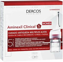 Vichy Dercos Aminexil Clinical 5 kobiet 12 pojedynczych