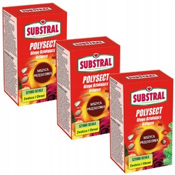 Polysect 100ml Owadobójczy na Mszyce Przędziorki Substral Zestaw