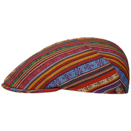 Kaszkiet Fresh Stripes by Lierys, czerwony, S (54-55