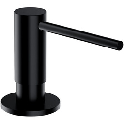 Omnires dozownik do mydła do zabudowy czarny MP60723BL