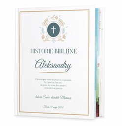 Historie opowieści biblijne z nadrukiem dla dziewczynki