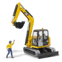 Bruder Koparka Minikoparka Cat Caterpillar 02466
