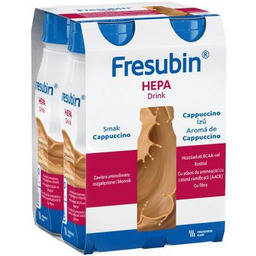 Fresubin Hepa Drink cappuccino (nowe opakowanie), 4x200ml ->