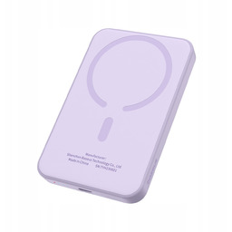 Magnetyczny mini powerbank Baseus 5000mAh 20W (fioletowy)