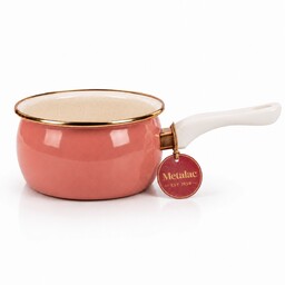 Rondel Emaliowany 16cm 1.5L I Metalac Mocha Mousse
