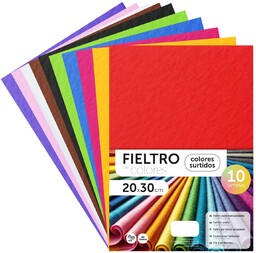 m-office Filc rzemieślniczy, kolorowy filc, miękki i elastyczny,